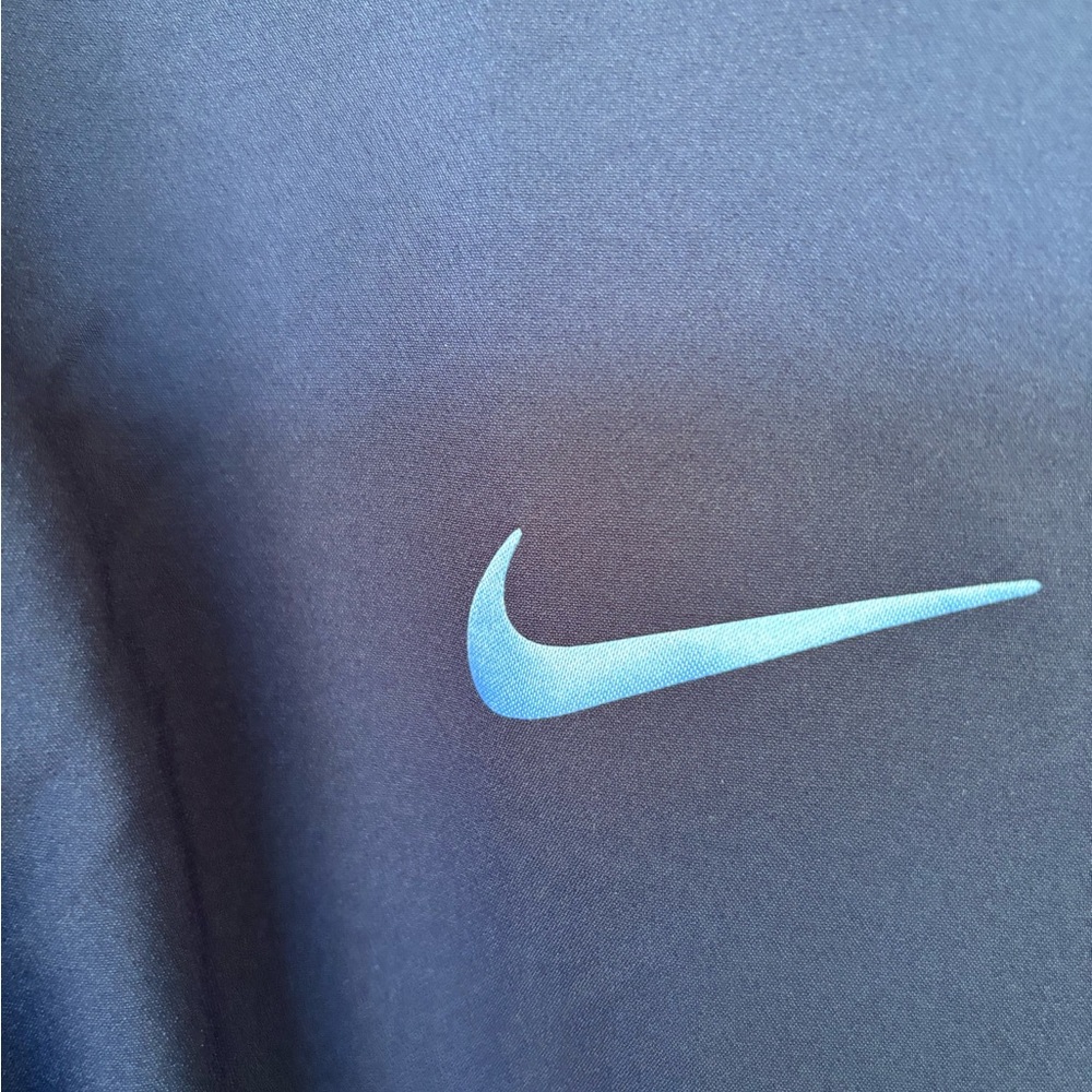 Men’s NIKE UNC Tarheel pullover windbreaker. Golf jacket weather resistant rain - Picture 3 of 7